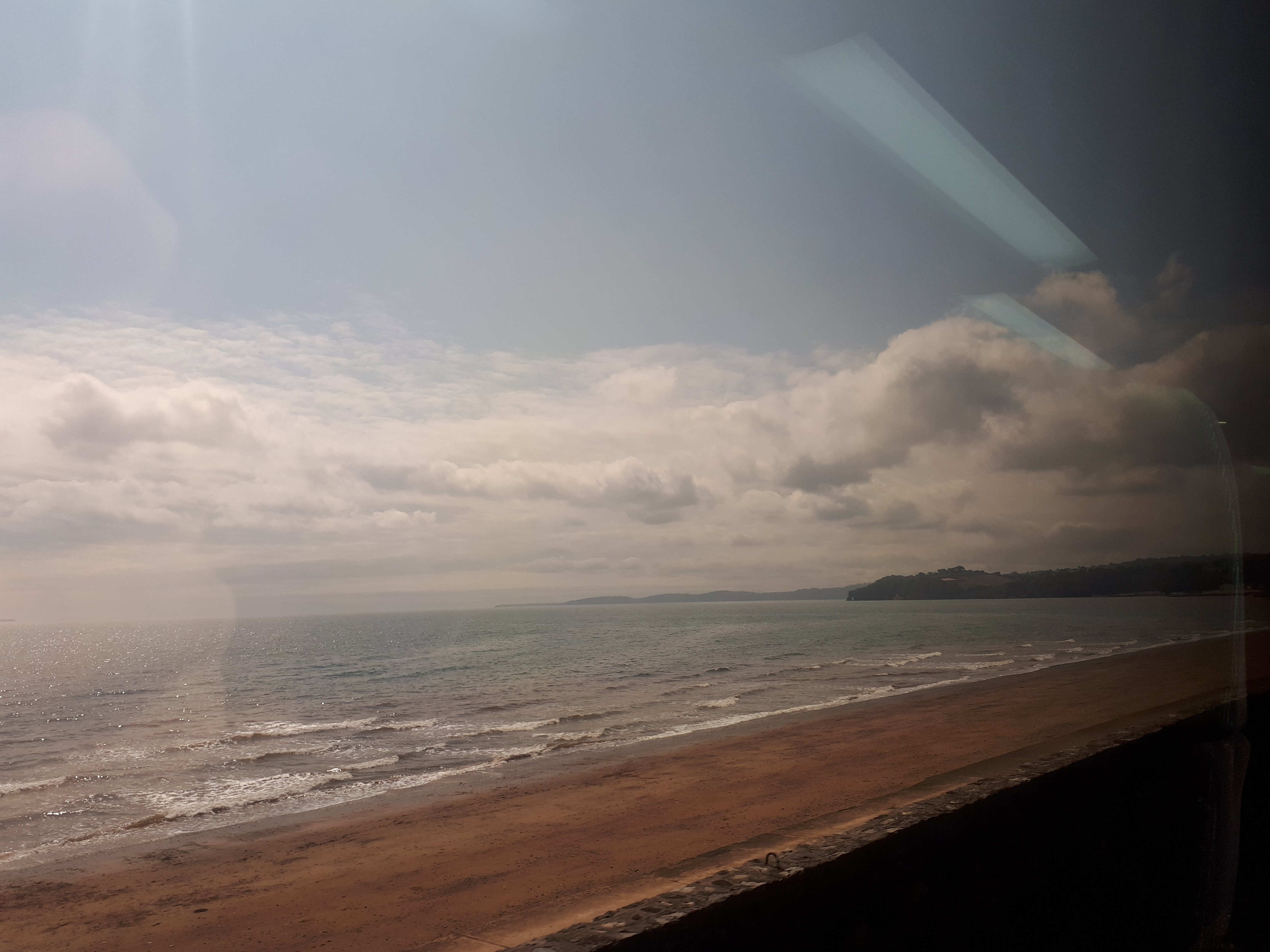 A fine view coming into Teignmouth.